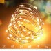 [2 pieces] Solar Fairy Lights Outdoor, AGOTD 14M 120 LED Fairy Lights Outdoor Waterproof Copper Wire, Solar Fairy Lights Decoration for Garden, Balcony, Terrace, Gate, Courtyard, Wedding, Party (Warm White)
